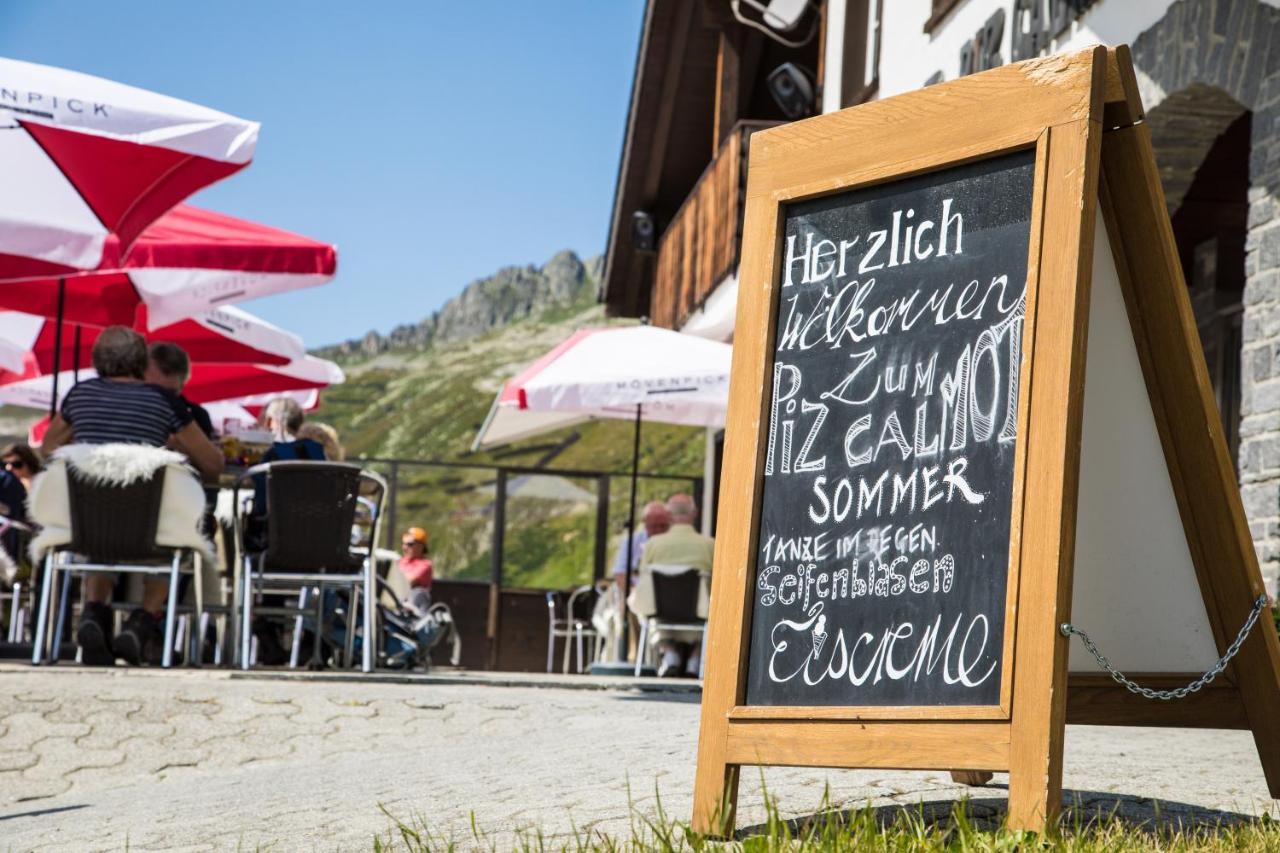 Hotel Berggasthaus Piz Calmot Andermatt Exterior foto